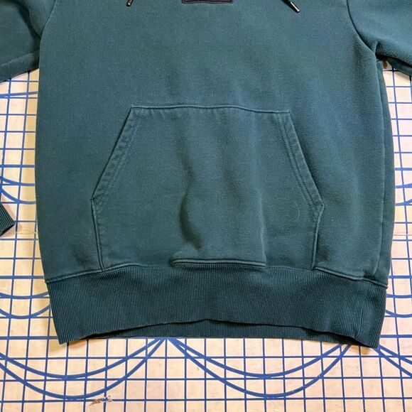 THE NORTH FACE Heavyweight Box Pullover Hoodie/A7QC2 Size Small Green Men A7QC2 - Picture 5 of 9